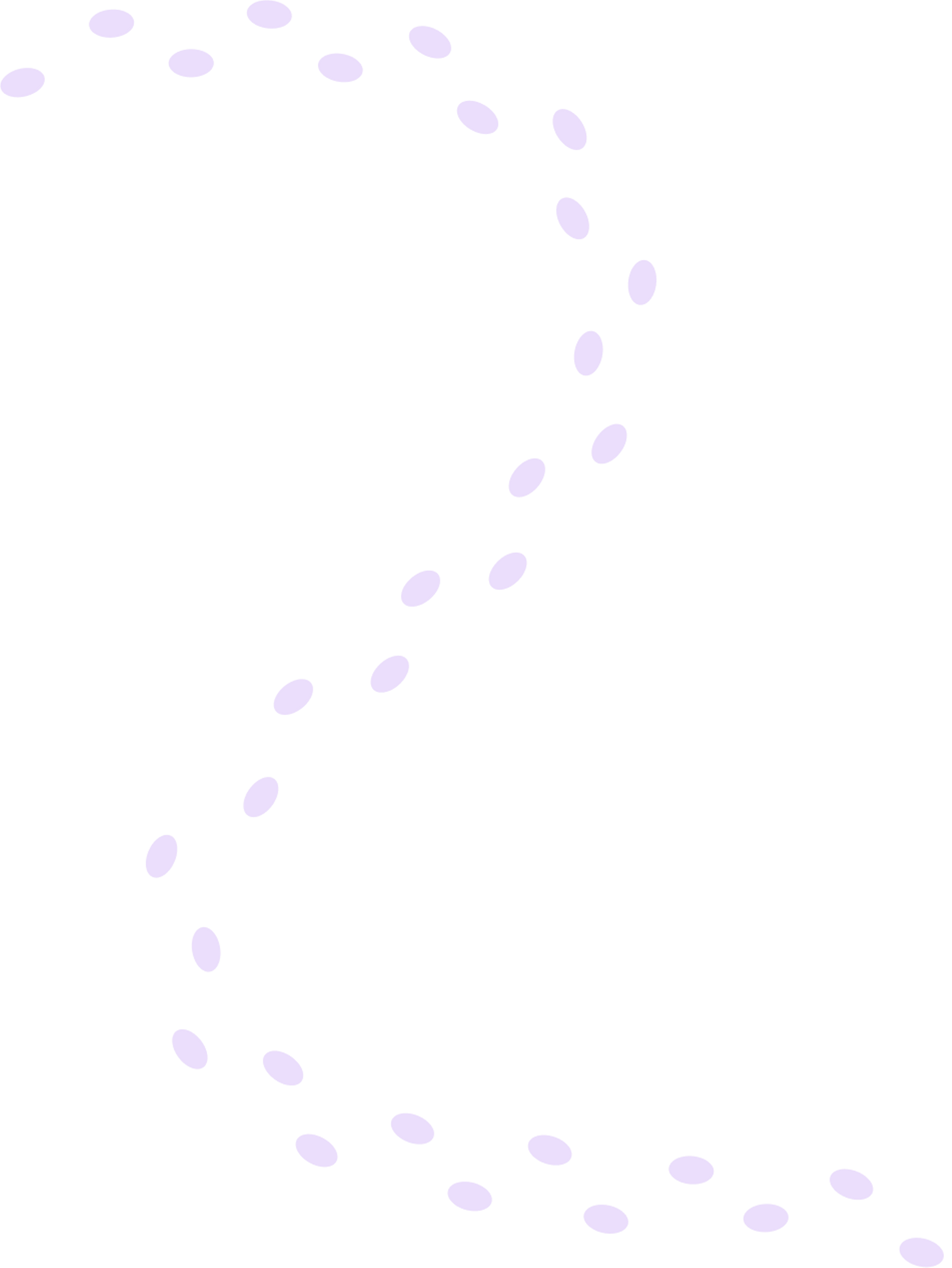 Snow footprints, leading from the carousel to the right side of the screen